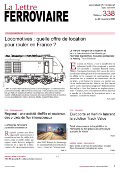 La Lettre ferroviaire 338