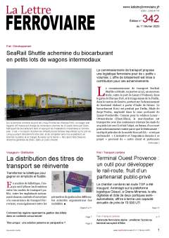 La Lettre ferroviaire 342